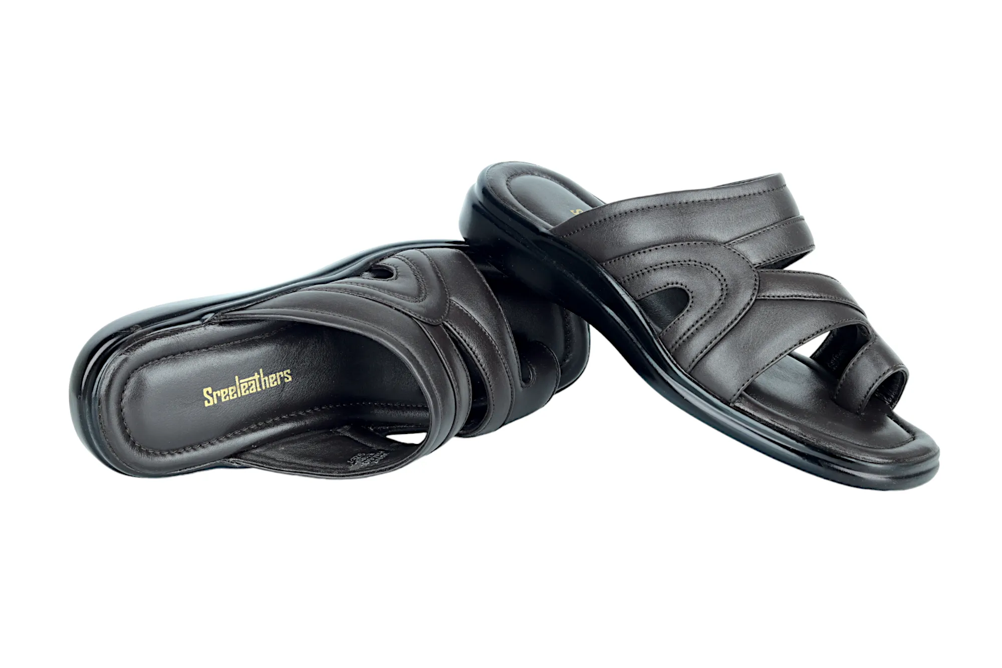 Gents leather chappal 993647