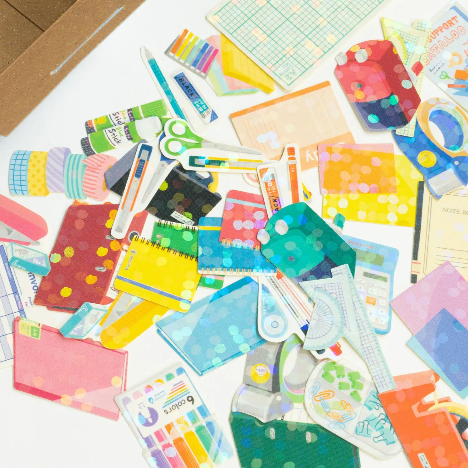Haco Stickers Box of Seal Stickers [Office Stationery]