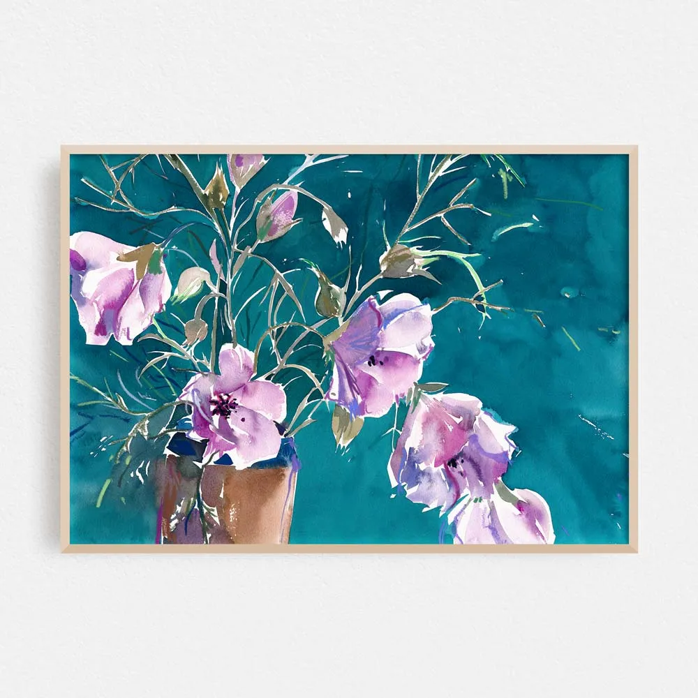 'Home Grown Hibiscus' Limited Edition Print
