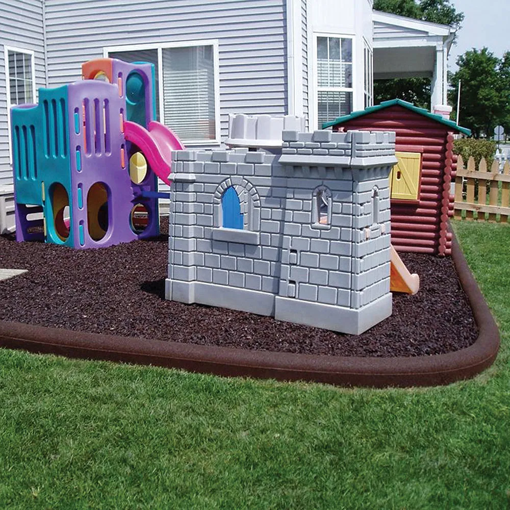 Large Rubber Landscape Timbers | Playground Surfacing