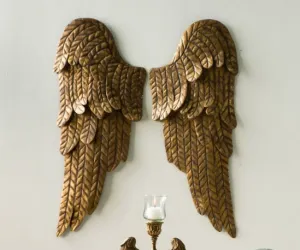 LARGE TIN WINGS, LEFT & RIGHT