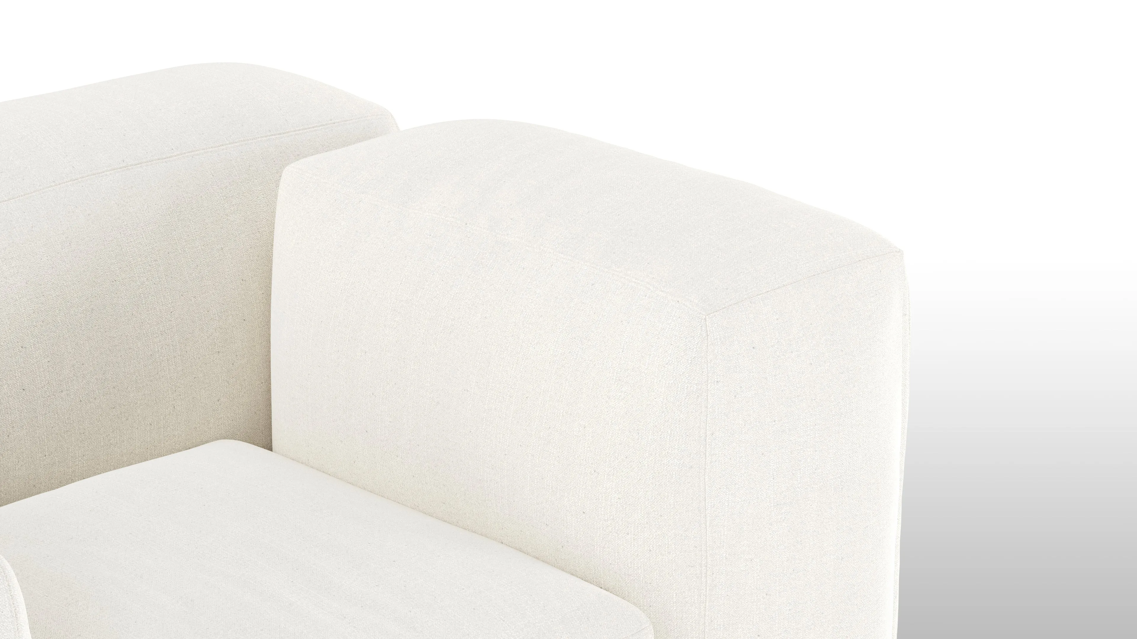 Le Mura - Le Mura Lounge Armchair, Natural Linen