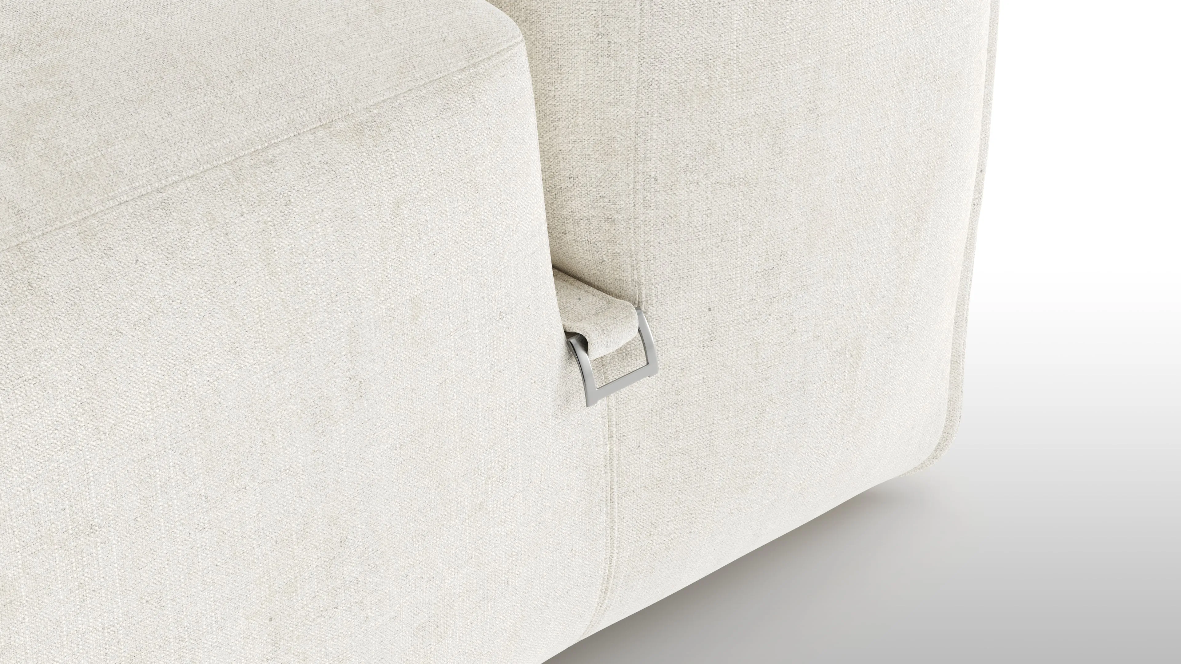 Le Mura - Le Mura Lounge Armchair, Natural Linen