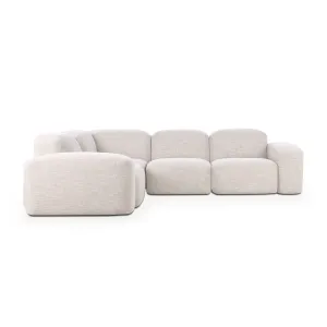 Muse 4 Piece Modular Sofa (Byron Oyster)
