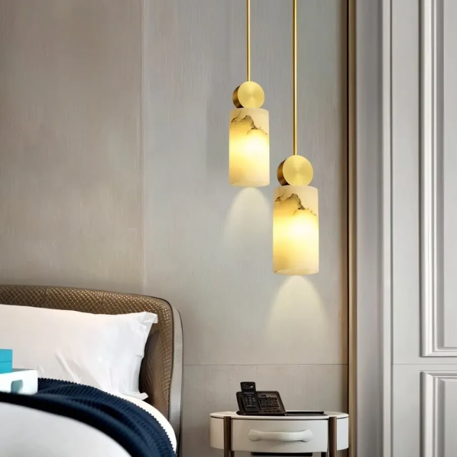 Noreva Alabaster Pendant Light