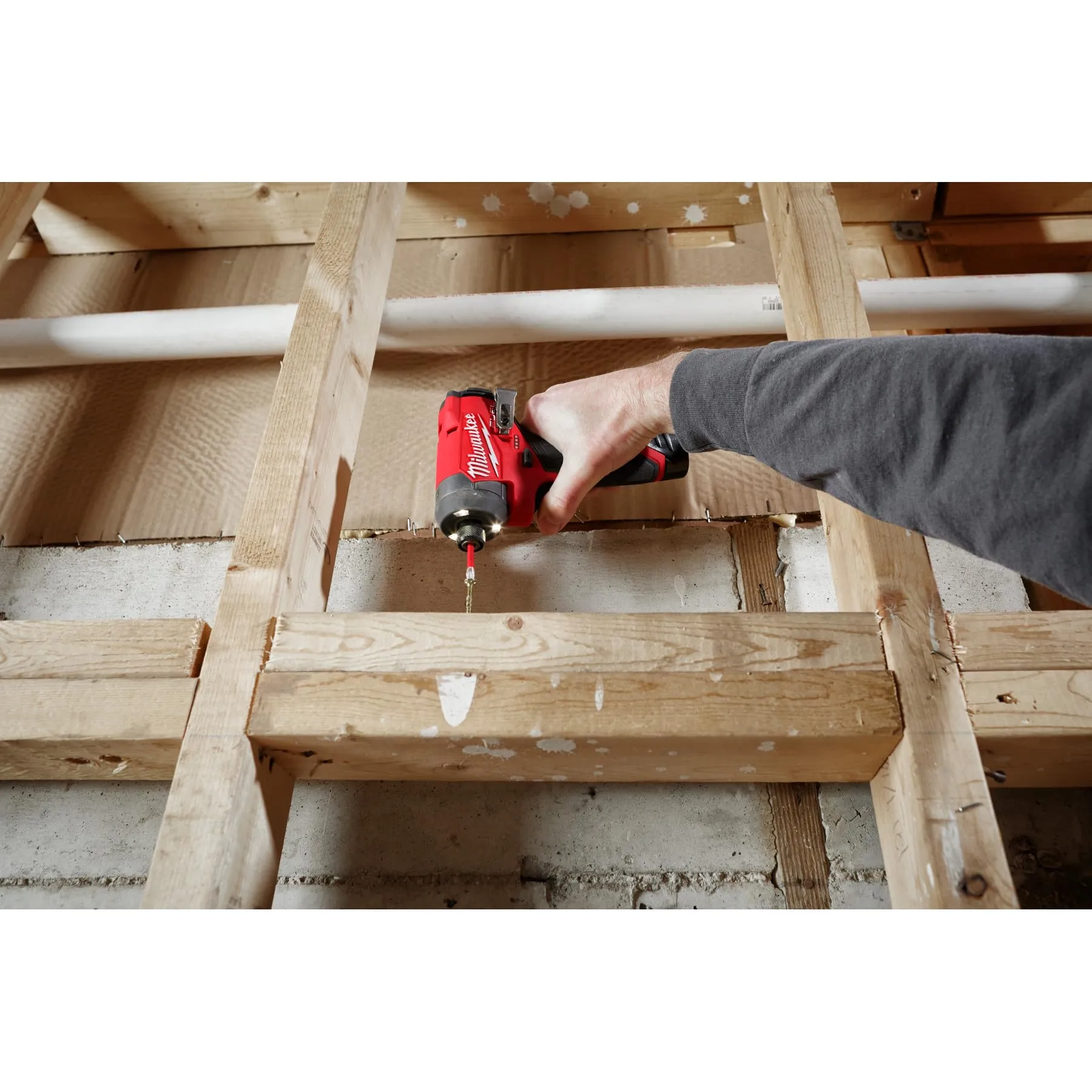 Open Box -  Milwaukee 3453-20 M12 Fuel 1/4  Hex Impact Driver