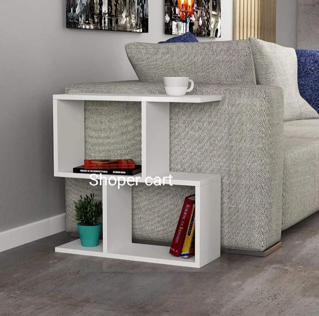 OXMIC Bedside,White Night Stand,Side End Wood Bedside Tables with Drawer for Bedroom Living Room (White)