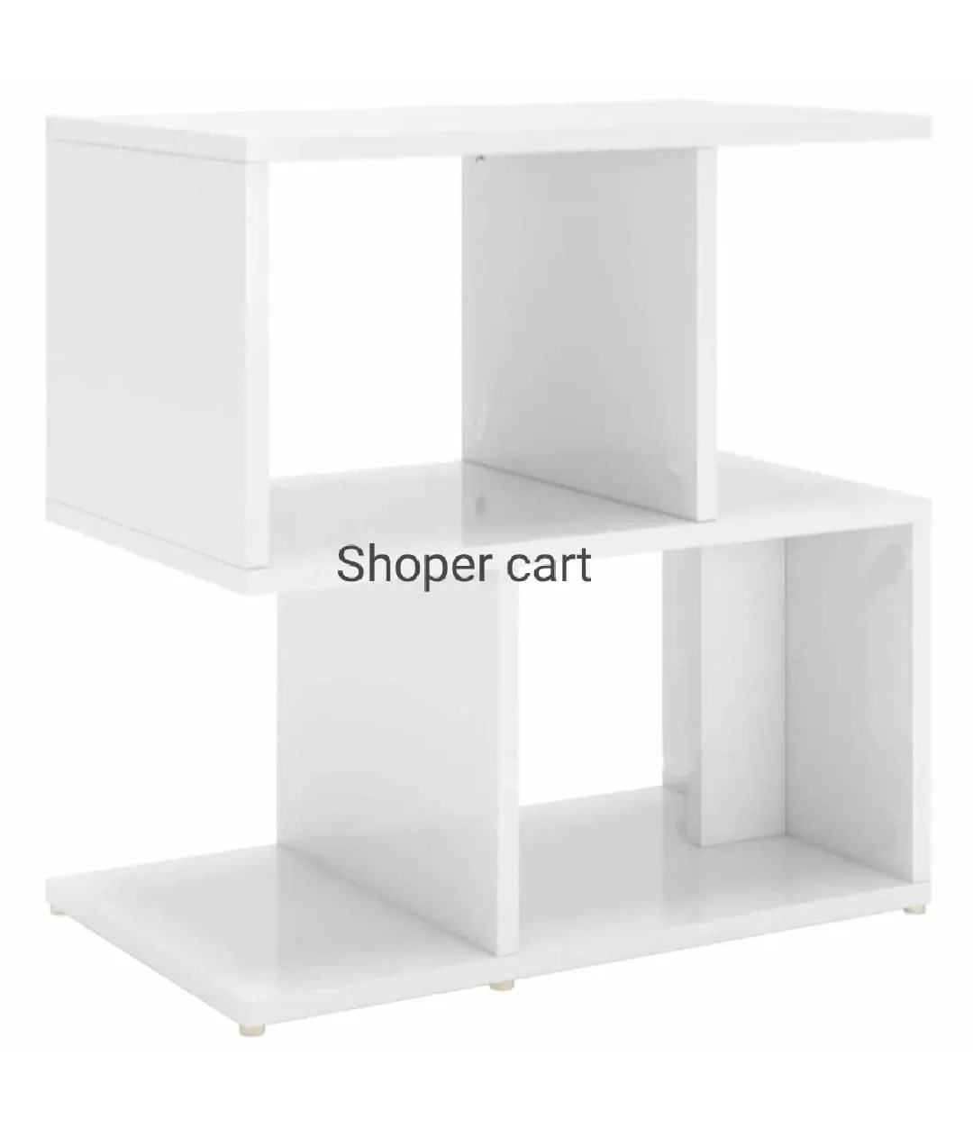 OXMIC Bedside,White Night Stand,Side End Wood Bedside Tables with Drawer for Bedroom Living Room (White)