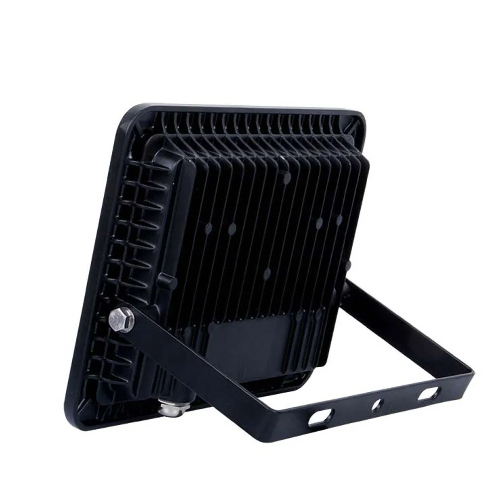 Pack of 2 Floodlight Led SMD Slim 50W 3000K 1 Meter EU Plug 2 Yrs Warranty