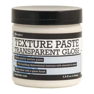 Ranger Texture Paste - Transparent Gloss 3.9Oz (116ml)