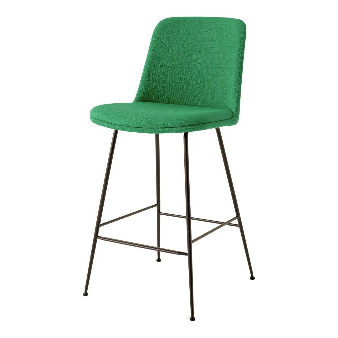 Rely HW94 High Back Counter Chair - Fully Upholstered