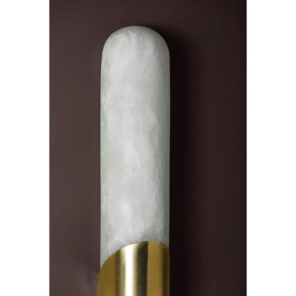 Rome 19 in. LED Wall Sconce vintage brass Finish