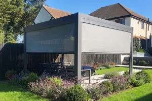 Rota Manual Louvered Pergola 3.6m x 3.6m
