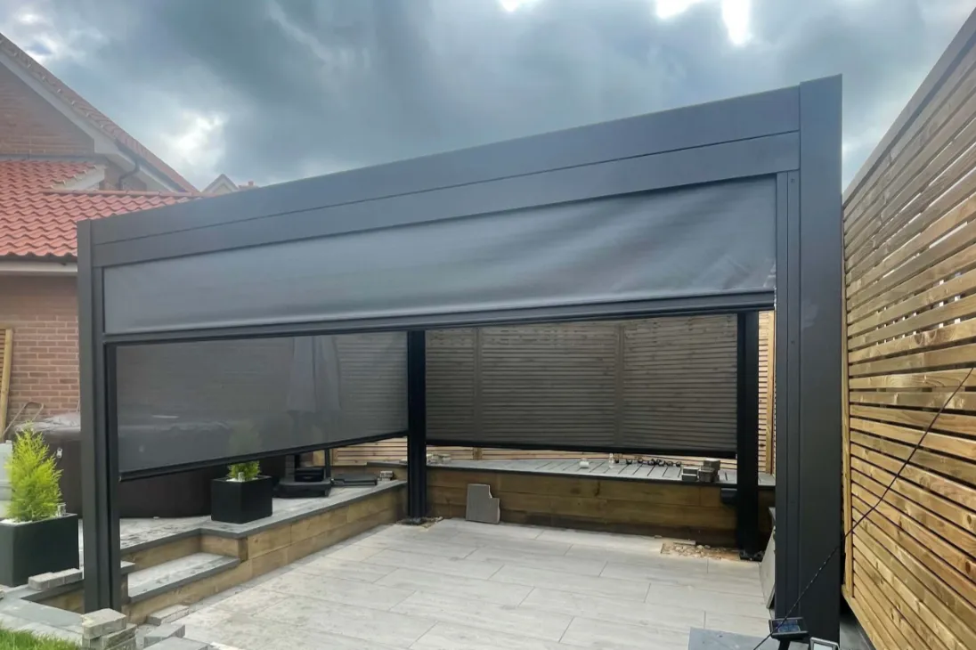 Rota Manual Louvered Pergola 3.6m x 3.6m