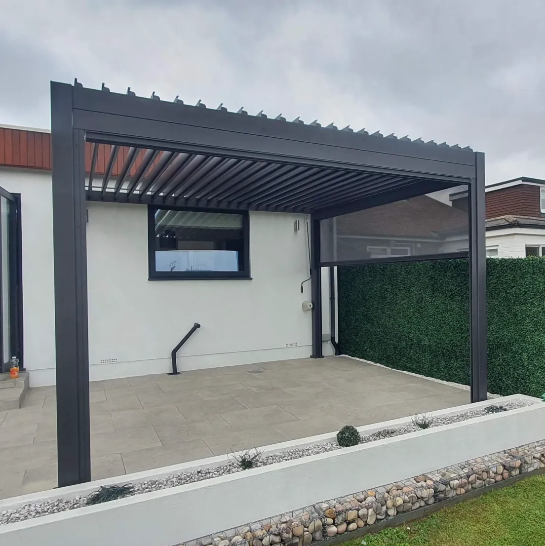 Rota Manual Louvered Pergola 3.6m x 3.6m