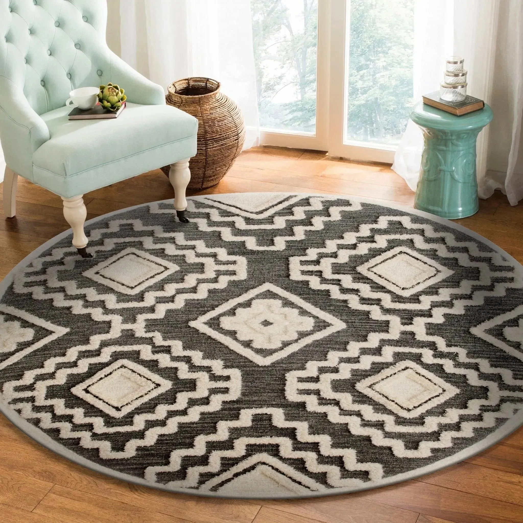 Sinuous 54113GRY Grey Rug