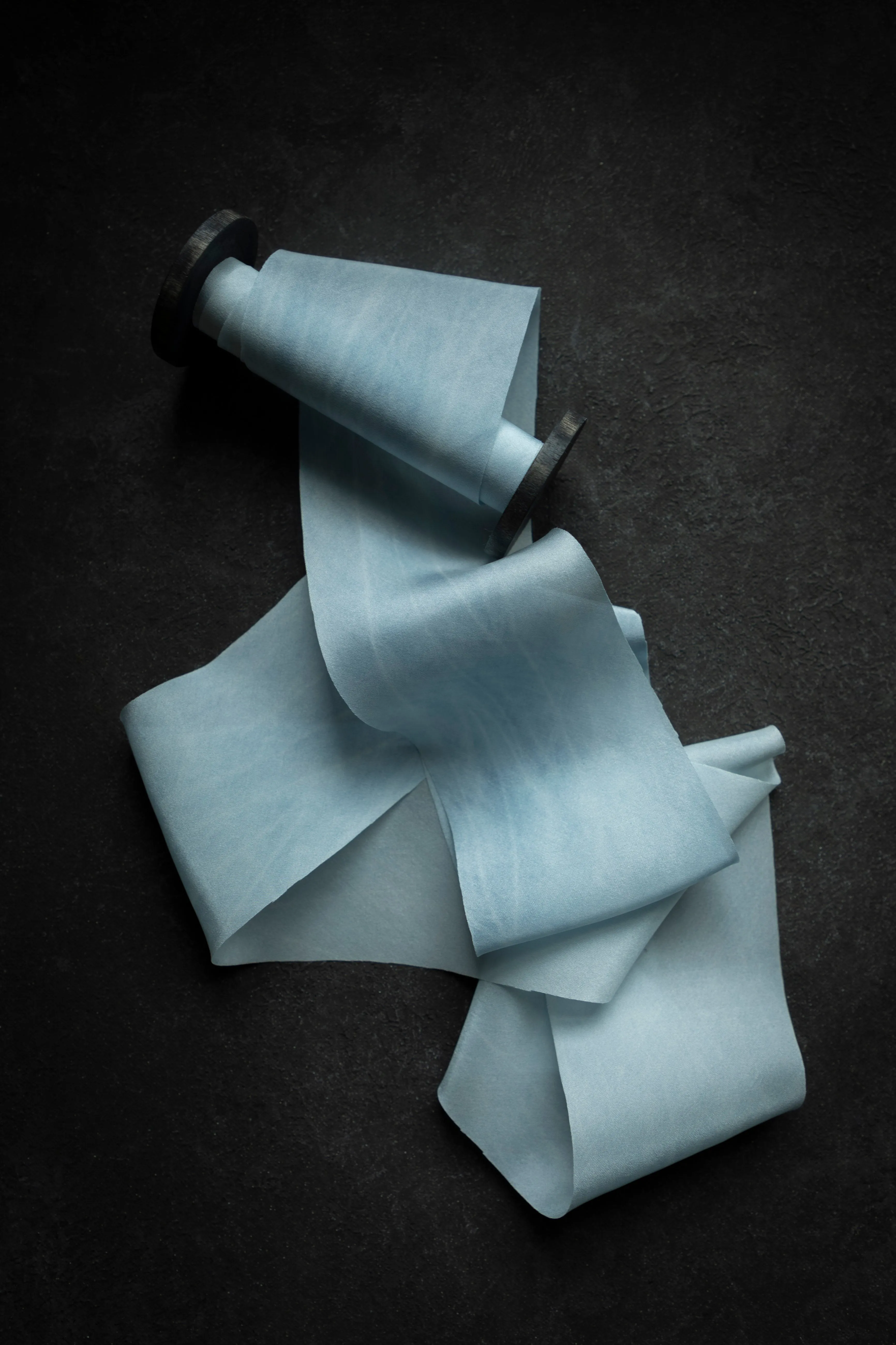 Sky Blue Silk Ribbon