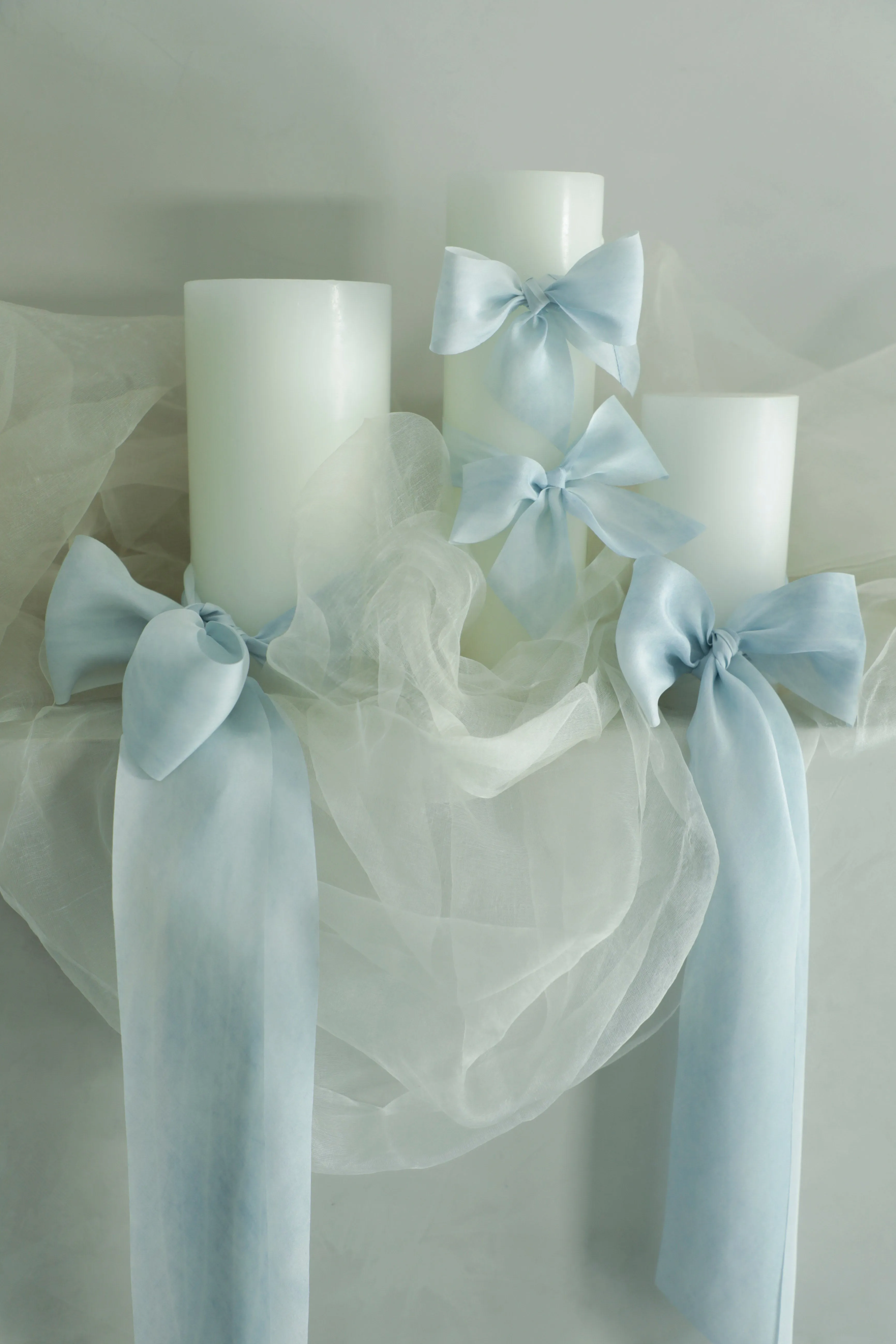 Sky Blue Silk Ribbon