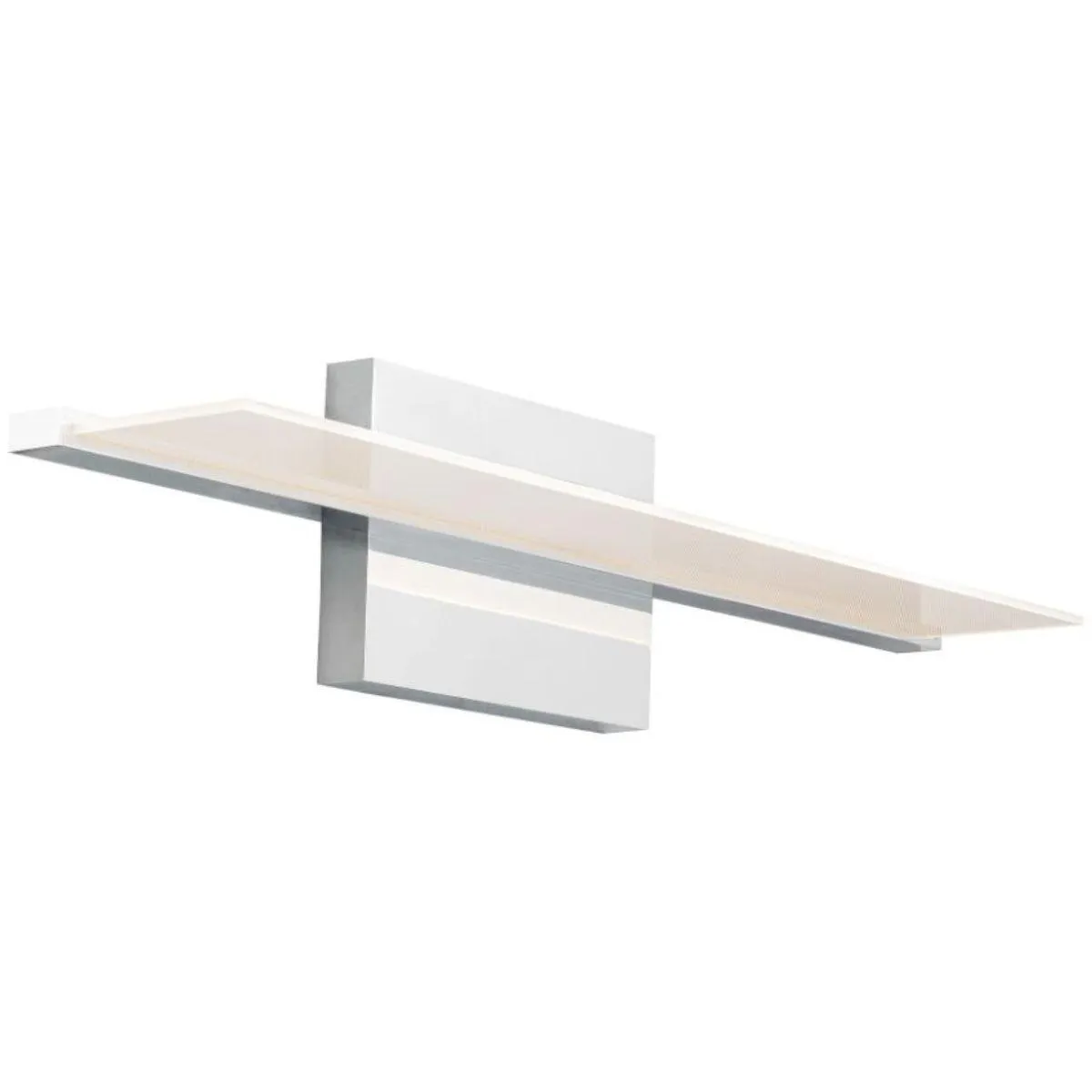 Span 47 in. LED Bath Bar 120V 3000K Direct Indirect Chrome Finish