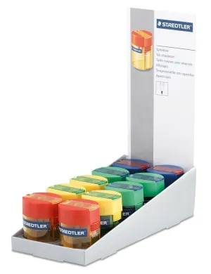 Staedtler 511-006 Single Hole Tub Transparent Sharpner