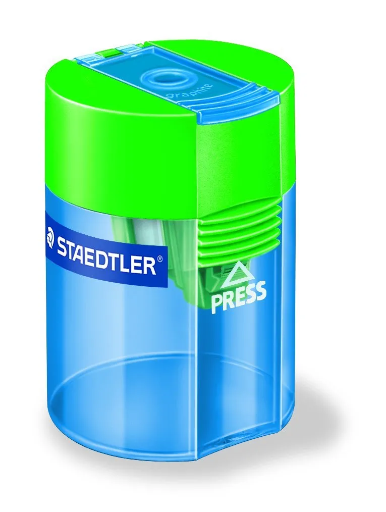 Staedtler 511-006 Single Hole Tub Transparent Sharpner
