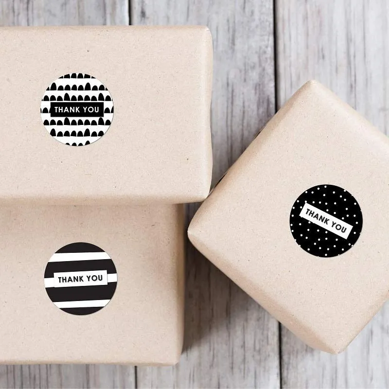 Stickers Roll - Thank You Label - Set of 500 - 1.5 INC