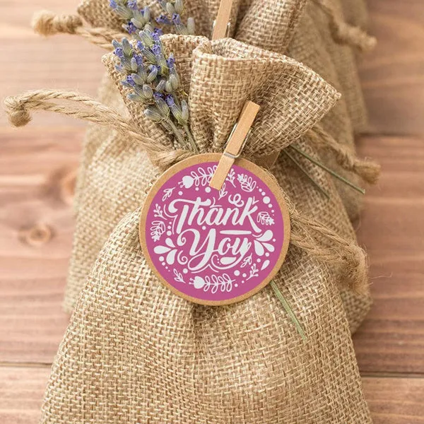 Stickers Roll - Thank You Label - Set of 500 - 1.5 INC