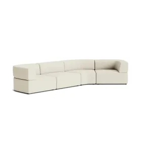 Stretch Closed Angle Sofa - Copenhagen Grey