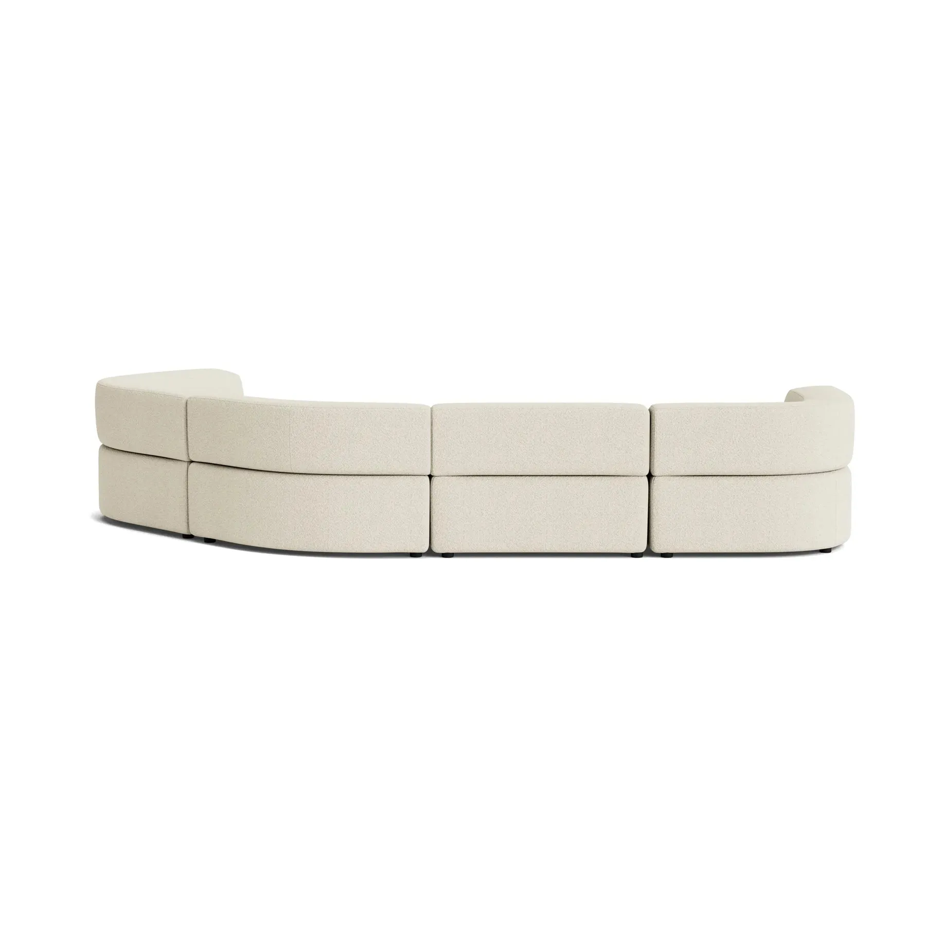 Stretch Closed Angle Sofa - Copenhagen Grey