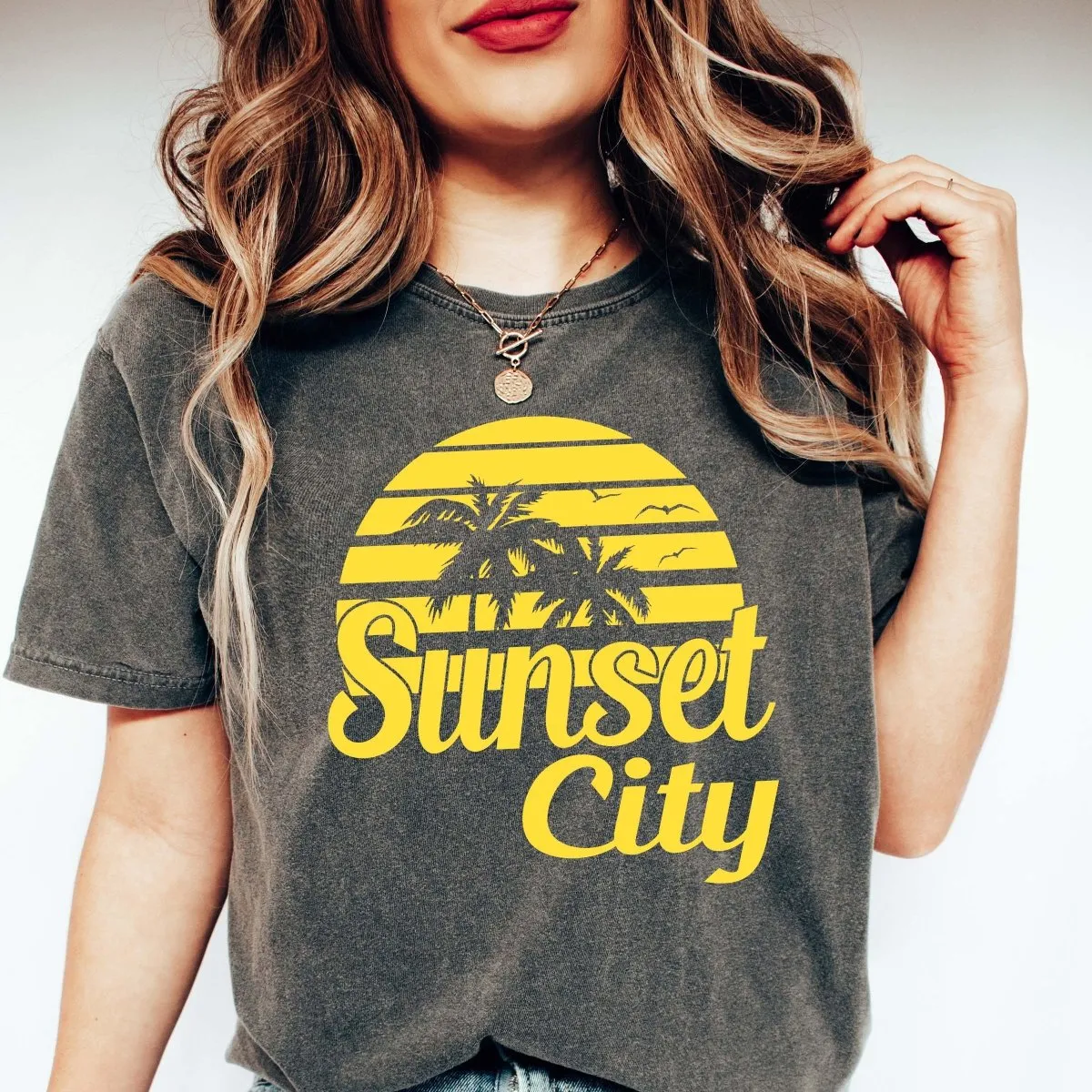 Sunset City Comfort Colors Tee