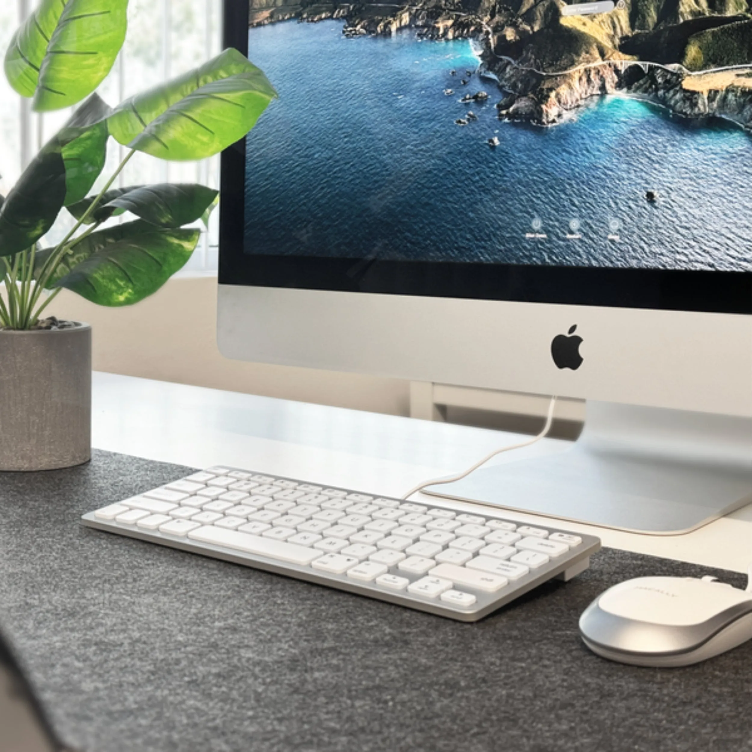 The Slim USB Keyboard and Mouse For Mac Combo