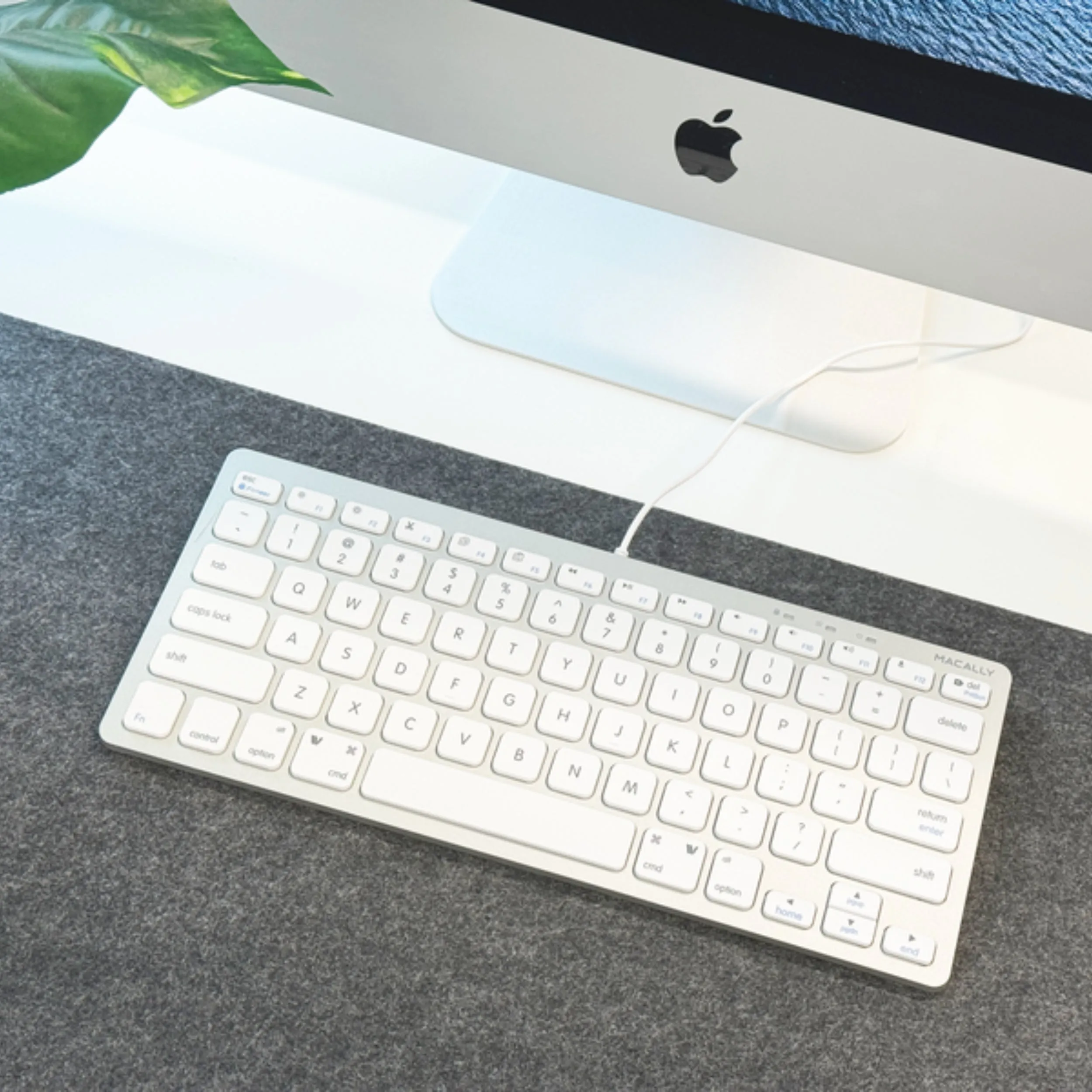 The Slim USB Keyboard and Mouse For Mac Combo
