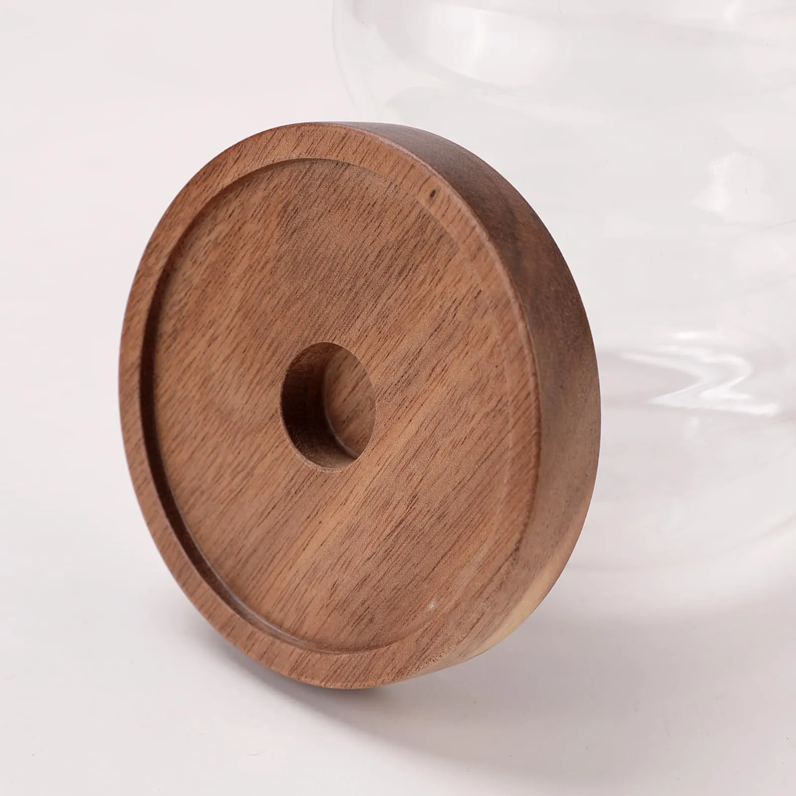 UMAI Borosilicate Glass Jar with Bamboo Lid | Kitchen Organizer Items and Storage | Multi-utility, Leakproof, Airtight Storage Jar for Cookies, Snacks, Tea, Coffee, Sugar | Set of 2 (700ml)