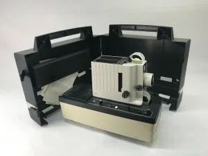 Vintage Dukane Micromatic II Sound Filmstrip Projector with Case