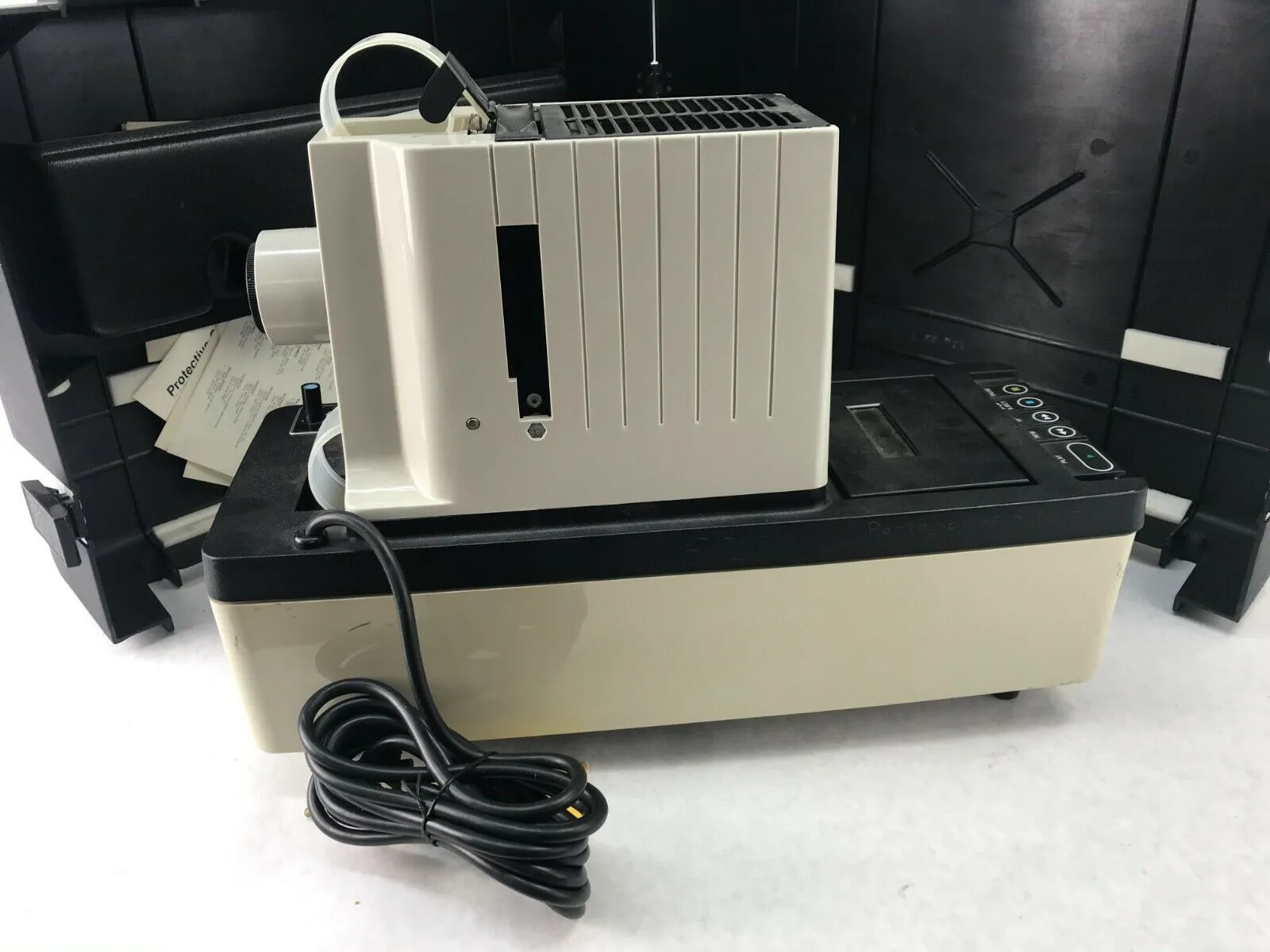 Vintage Dukane Micromatic II Sound Filmstrip Projector with Case