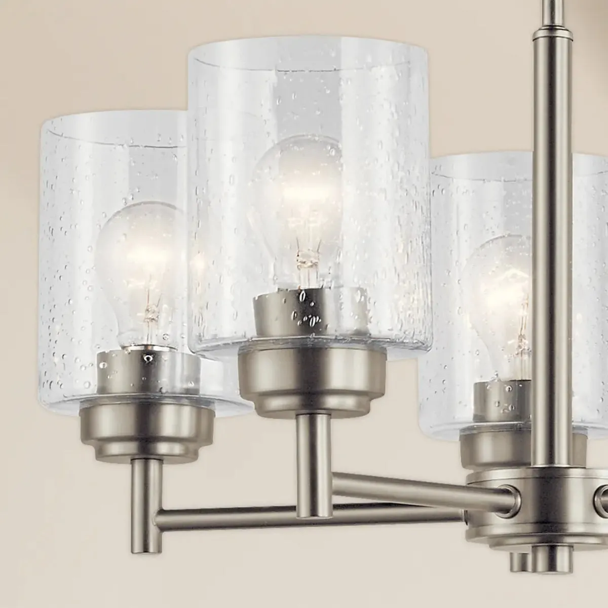 Winslow 20" 5-Light Chandelier, Brushed Nickel Finish