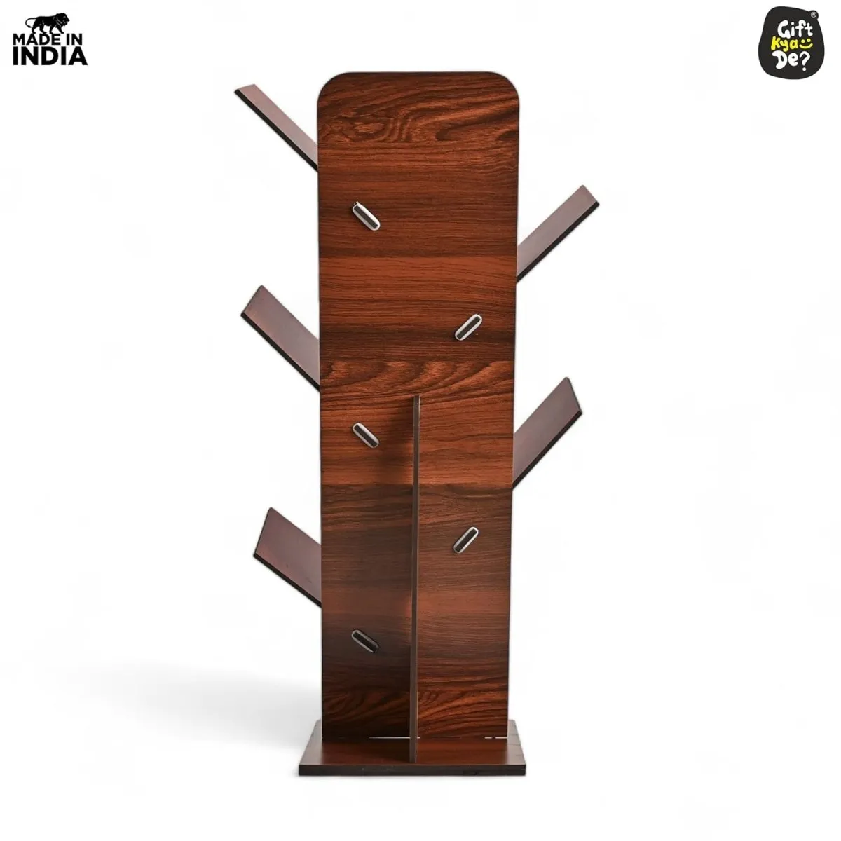 Wooden Bookcase For Home & Office | Space Saving Book Rack | Freestanding Books Holder (DIY)